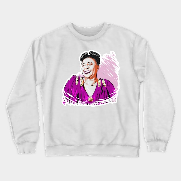 Ella Fitzgertald - An illustration by Paul Cemmick Crewneck Sweatshirt by PLAYDIGITAL2020